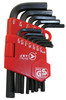 13 Pc. SAE Short Arm Hex Key Set 775112