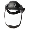 Sellstrom® DP4 Series Black Crown & Chin Guard - Sta-Clear® AF/AS Face Shield & Ratcheting Headgear  S32210