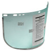 Replacement 301 Series 8 x 15½" Clear Polycarbonate Universal Fit  - Aluminum Bound Face Shield  S37601