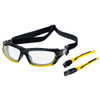 Sellstrom® XPS530 Series Sta-Clear® AF/AS Sealed Safety Glasses - Indoor/Outdoor - Black-Yellow Frames  S70002