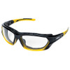 Sellstrom® XPS530 Series Sta-Clear® AF/AS Sealed Safety Glasses - Indoor/Outdoor - Black-Yellow Frames  S70002