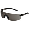 Sellstrom® XM330 Series Hard Coated Wrap Around Safety Glasses - Smoke Tint - Black Rubberized Arms  S73621