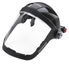 Jackson® Quad 500® Series Clear Face Shield - Hard Hat Slot Adaptor Headgear - Anti-Fog  14225