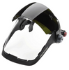 Jackson® Quad 500® Series Clear Face Shield w/Flip-up IR 5.0 Visor - Hard Hat Slot Adaptor  14235