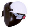 Jackson® 280PL Series Flip Front 2 x 4¼" Lens Welding Helmet - Hard Hat Slot Adaptor - Black  14302