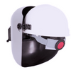 Jackson® 280PL Series Flip Front 2 x 4¼" Lens Welding Helmet - Hard Hat Slot Adaptor - Silver  14312