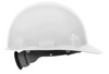 Jackson® SC-6 Series Premium Front Brim Slotted Hard Hat - 370 Speed Dial® Headgear - Non-Vented - White  14834