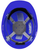 Jackson® SC-6 Series Premium Front Brim Slotted Hard Hat - 370 Speed Dial® Headgear - Non-Vented - Blue  14838