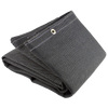 Wilson® 24 oz. Vermiculite Coated Fiberglass Welding Blanket - Black - 4 x 6'  37597