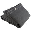 Wilson® 24 oz. Vermiculite Coated Fiberglass Welding Blanket - Black - 4 x 8'  37598