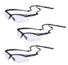 Jackson® SG Series Premium Anti-Scratch Safety Glasses - x3 Clear - 3 Pack  50000P1