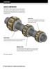 11" Medium Series Split Cylindrical Expansion Bearing w/ Housing & Flange - Aluminum Triple Labyrinth Seal   MSE1100BXHFATL