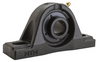 1-3/16" Ultra-Class Cast Iron Two Bolt Low Profile Pillow Block w/Wide Set Screw Insert Bearing - Standard Duty  UCPL-1.3/16