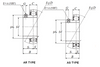 35mm Spherical Insert X-Narrow Set Screw Ball Bearing - Standard Duty  AS207