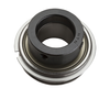 1-1/8" Cylindrical Insert Narrow Eccentric Locking Collar Ball Bearing - Snap Ring  AELS206-102D1NR