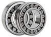 ISO Double Row Straight Bore Spherical Roller Bearing - Brass Cage  23060BL1W33