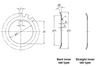 Bearing Nut Tab Lockwasher - Metric  AW19