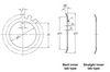 Bearing Nut Tab Lockwasher - Inch  W32