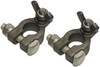 1 Pr. 2/0-3/0 AWG Brass Positive & Negative Marine Battery Terminals w/Wingnut Studs  889-PR