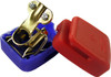 1 Pr. Red & Blue Covered Quick Release Battery Terminals  897-12