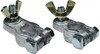 1 Pr. Lead Positive & Negative Marine Battery Terminals w/Wingnut Studs  898-PR