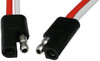 10 Pc. 16 AWG @ 12" Flat 2 Pin Trailer Connector  1871-PK