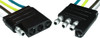 10 Pc. 16 AWG @ 12" Flat 4 Pin Trailer Connector  1873-PK