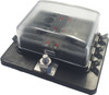 6 Way LED Indicated Standard Blade Fuse Block w/Dust Cover  3416-11