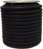 3/4" x 500' Black Flame Retardant Polypropylene Convoluted Split Loom  5153-45