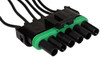 6 Cavity Weather Pack Tower Pigtail  5670-11