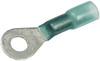 100 Pc. 16-14 AWG 3/8" Polyolefin Insulated "Solder-Shrink" Ring Connector  6809-36
