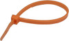25 Pc. 4" 18 lb. Orange Standard Cable Tie  7063-4-PK