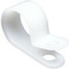 1000 Pc. 7/16" Natural L/D Nylon P-Clamp  7123LN-M