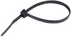 100 Pc. 8" 60 lb. Black Clamp Style Cable Tie  7168-0-C