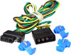 18 AWG @ 60" Flat 4 Pin Trailer Connector Wiring Kit  7693-11