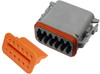 20-14 AWG 12-Way Deutsch "DT" Receptacle & Wedgelock  8001-11