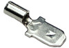 100 Pc.16-14 AWG .250" Male Non-Insulated High Temperature Spade Connector  9256-CS