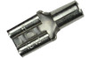 100 Pc.12-10 AWG .250" Female Non-Insulated High Temperature Spade Connector  9355-CS