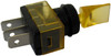 SPST Amber Illuminated On-Off Duckbill Switch  9407-7-11