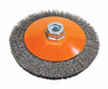 4 x 5/8"-11 Crimped Conical Wire Brush   13H454