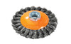 7 x 5/8"-11 Knot Twisted Conical Wire Brush   13H704