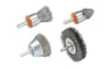 2 x 1/4" Spherical Mounted Crimped Wire Brush   13C225