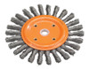 6 x 5/8" Knot Twisted Wire Wheel Brush   WAL 13B260
