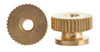 #8-32 Brass Knurled Nut 50 Pc.   5638-058
