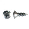#10 x 1" Oval Head Steel Tapping Screw 6000 Pc.   B229-044