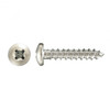 #8 x 1-1/4" Pan Head Steel Tapping Screw 100 Pc.   229-125