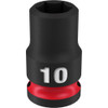 3/8" Drive x 10mm Shallow Impact Socket - 6 Point   49-66-6134