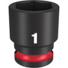 1/2" Drive x 1" Shallow Impact Socket - 6 Point  49-66-6210