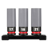 3Pc. 1/2" Drive  Metric Lugnut Wheel Socket Set  49-66-7830