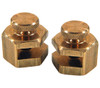 2Pc. 3/4" Brass Stair Gauges  105
